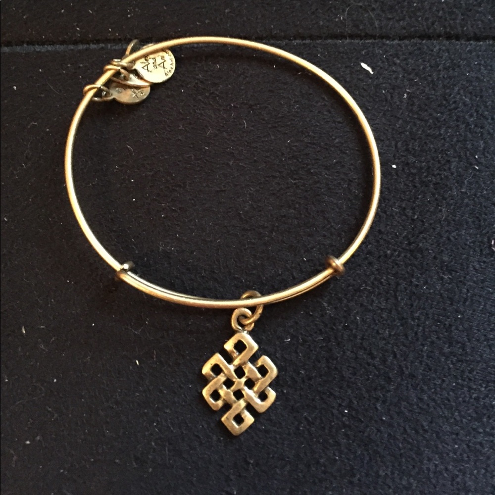Authentic Alex and Ani Celtic knot bracelet